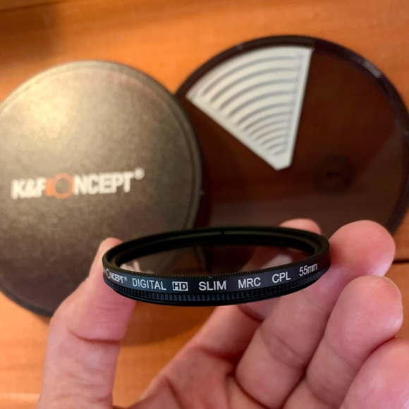 K&F Concept Digital HD MRC CPL Lens Filter Ultra Slim 55mm - Picture 4 of 4